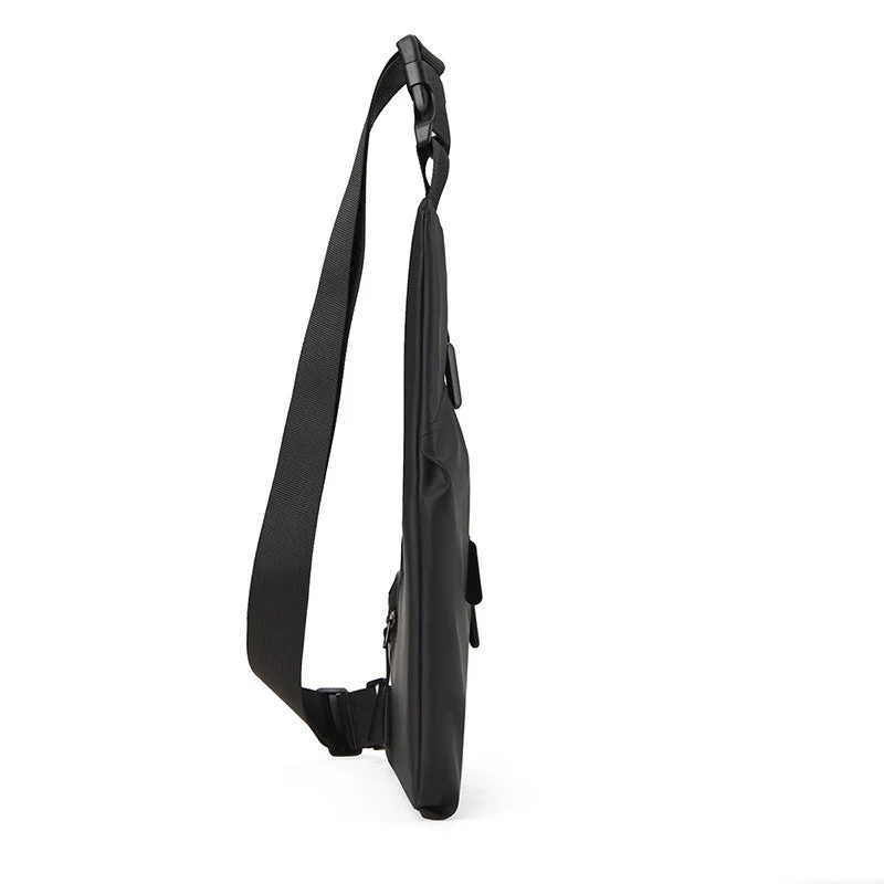 Unisex Sling Backpack med flere rom og vanntett materiale Luvikno