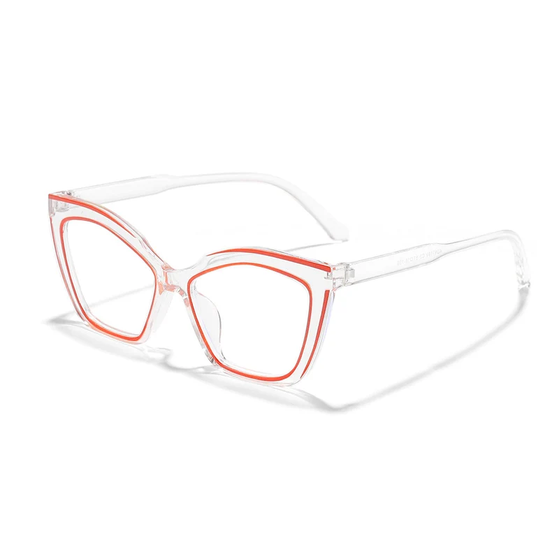 Dame ekstravagante Cat-Eye solbriller Luvikno