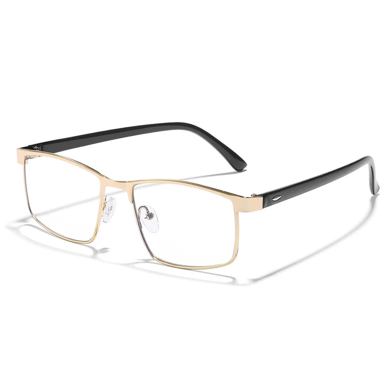Dame elegant brille med lett metallramme Luvikno