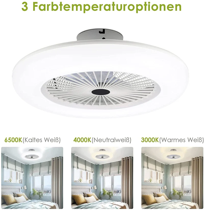 Takvifte med belysning 80W med fjernkontroll | Luvikno