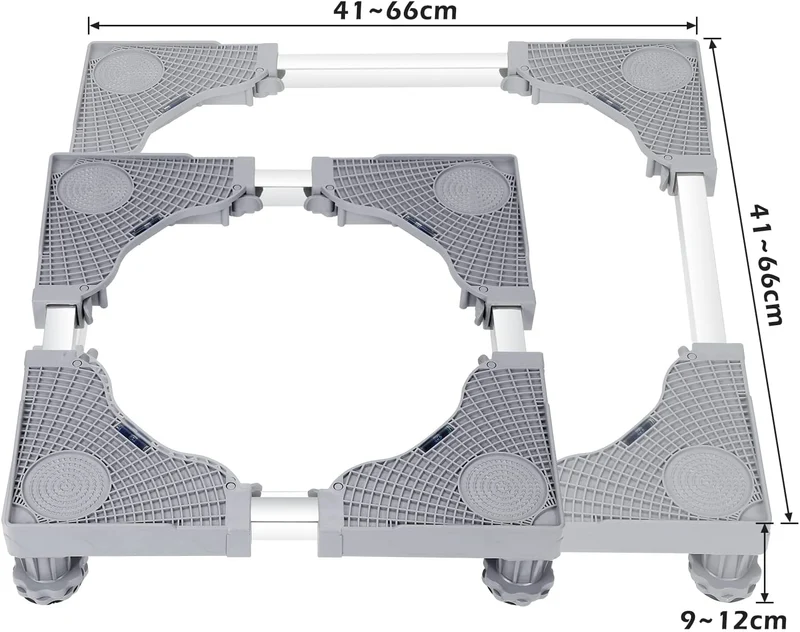 Vaskemaskin understell base justerbar | Luvikno