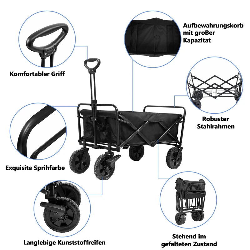 Trolley Tipping cart Transport cart 100kg lasthåndtering | Luvikno