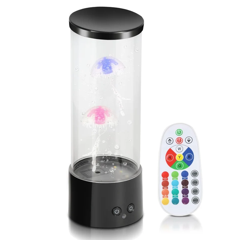 Jellyfish Lampe RGB med Fjernkontroll | Luvikno