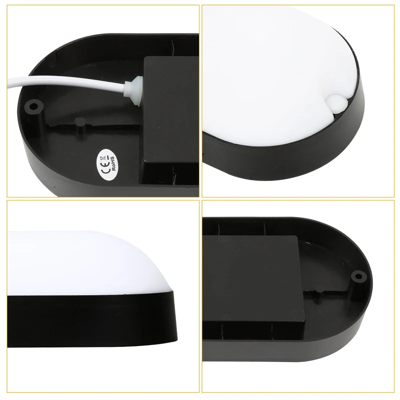 15W LED Fuktbestandig Lys IP54 2 Stykker | Luvikno