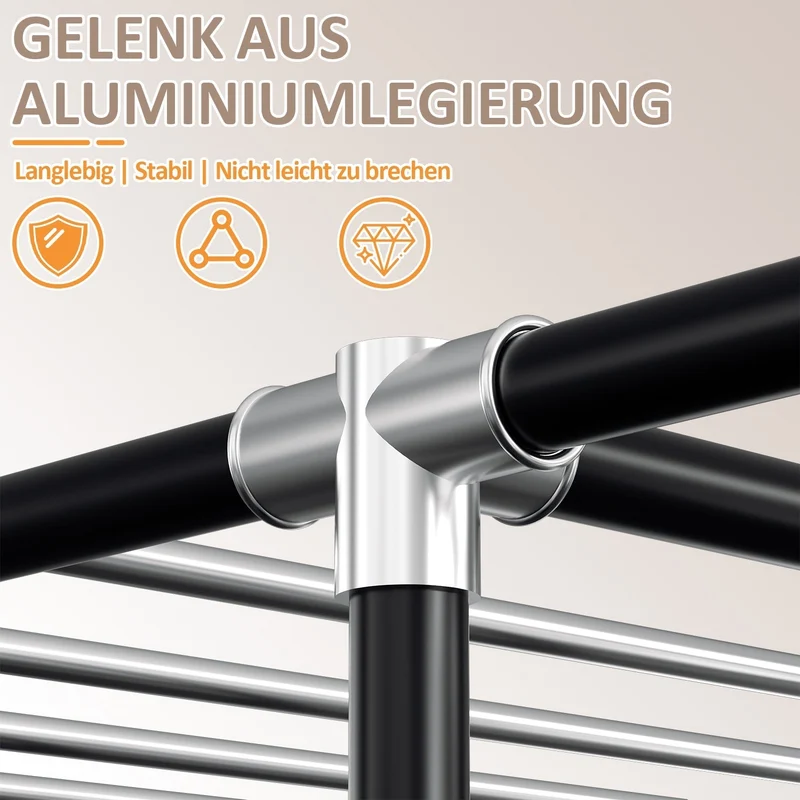 Foldbar garderobe soveromskap | Luvikno
