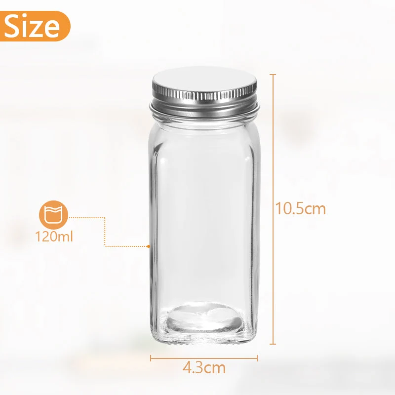 Flip Top Kryddesky Container 12 Stykker | Luvikno