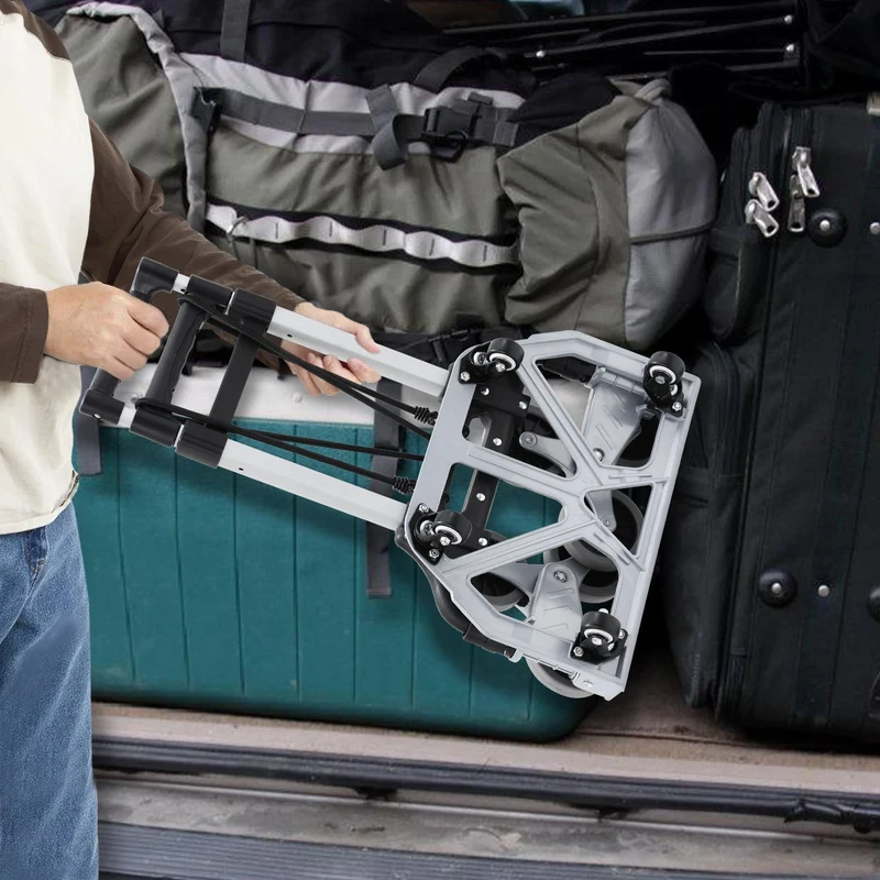 Trappetransportvogn Sammenleggbar Trappetruck opptil 75kg | Luvikno