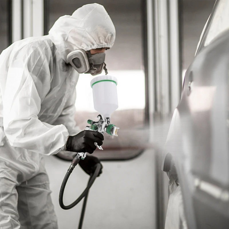 HVLP Spray Gun Spray Gun Set med rustfritt stål dyse | Luvikno