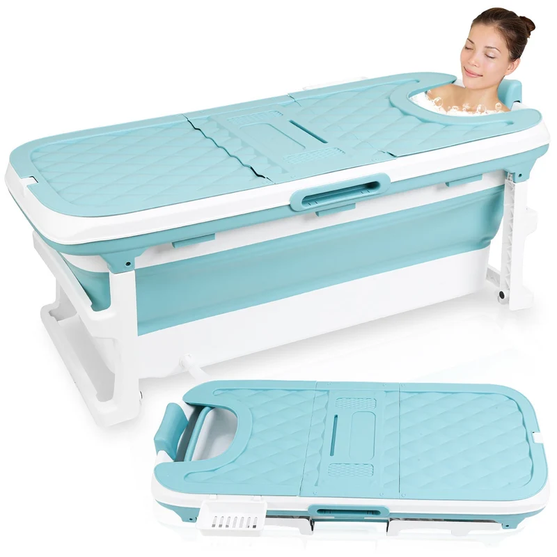 Foldbar badekar med lokk | Luvikno