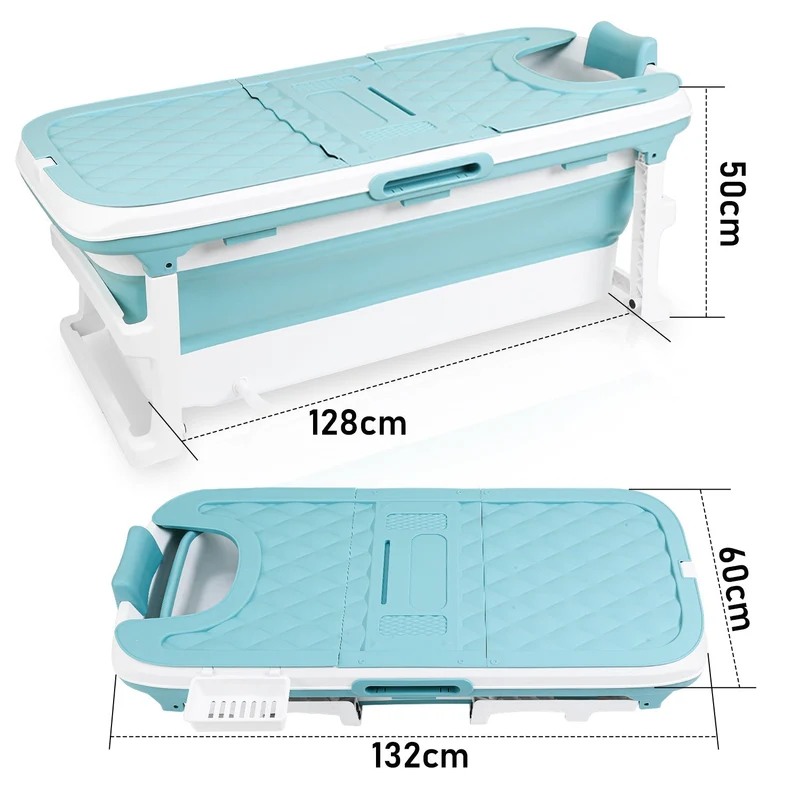 Foldbar badekar med lokk | Luvikno
