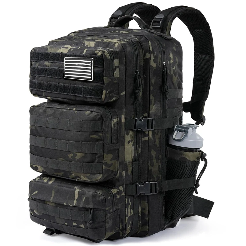 Men's Tactical Military Backpack with Modular Modules Luvikno