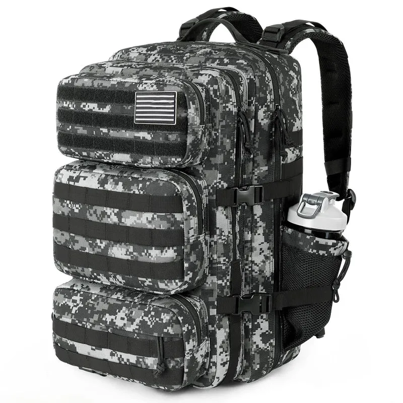 Men's Tactical Military Backpack with Modular Modules Luvikno