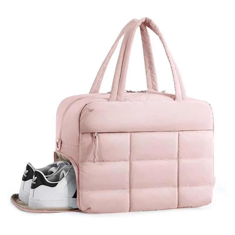 Kvinnes sportsbag med spesialsko rom Luvikno
