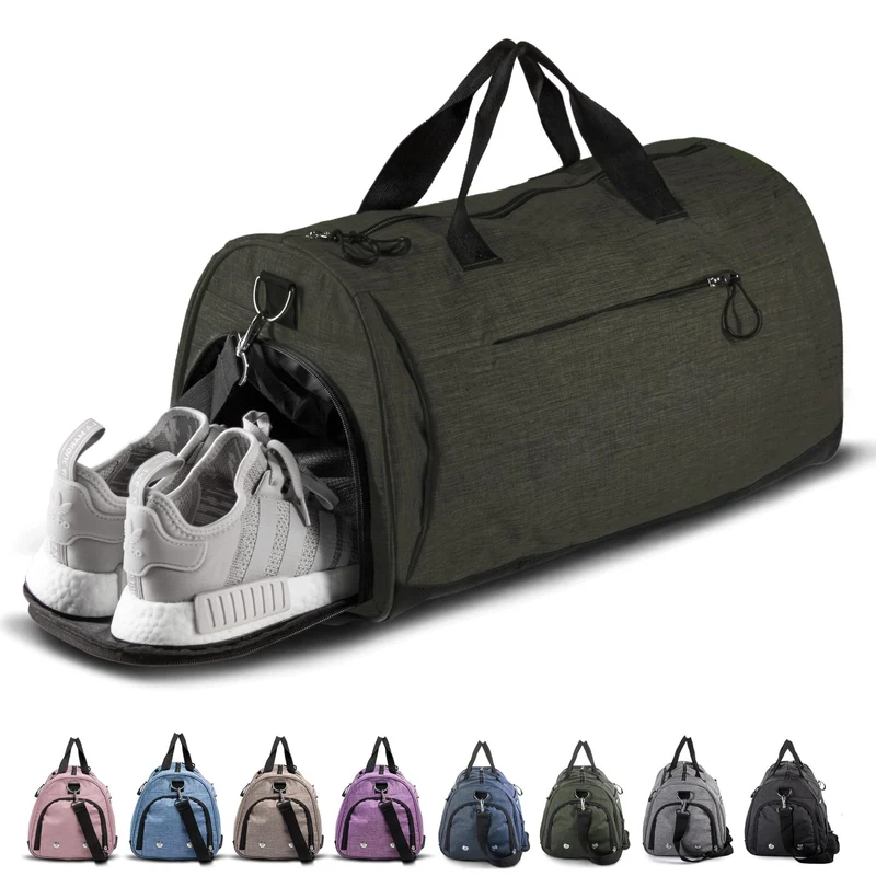 Dame sport bag med separat sko rom Luvikno