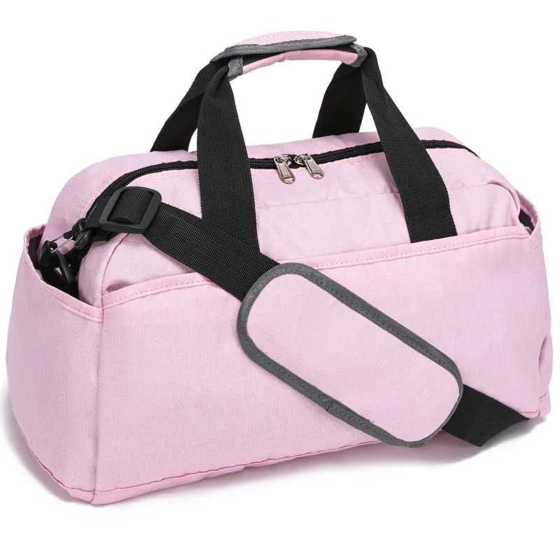Women's Sporty Travel Bag with Versatile Compartments and Adjustable Shoulder Strap Luvikno