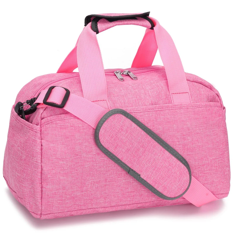 Women's Sporty Travel Bag with Versatile Compartments and Adjustable Shoulder Strap Luvikno