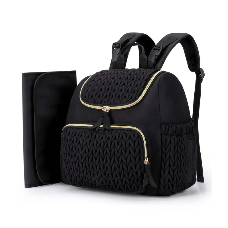 Dames Fashion Ryggsekk med Vevd Design Luvikno