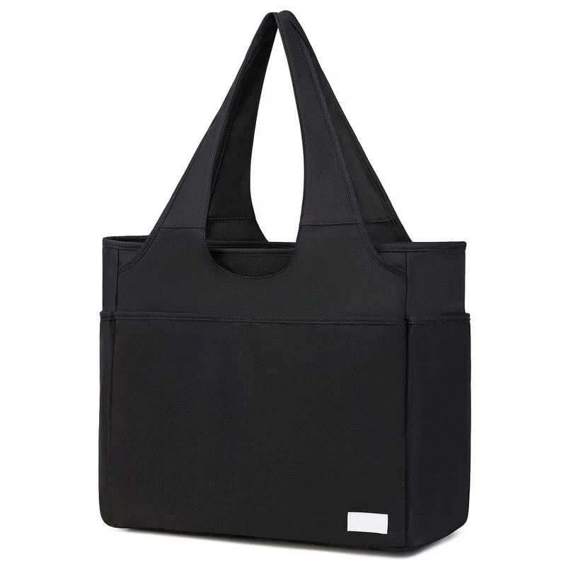 Kvinnes moderne tote bag med store rom Luvikno