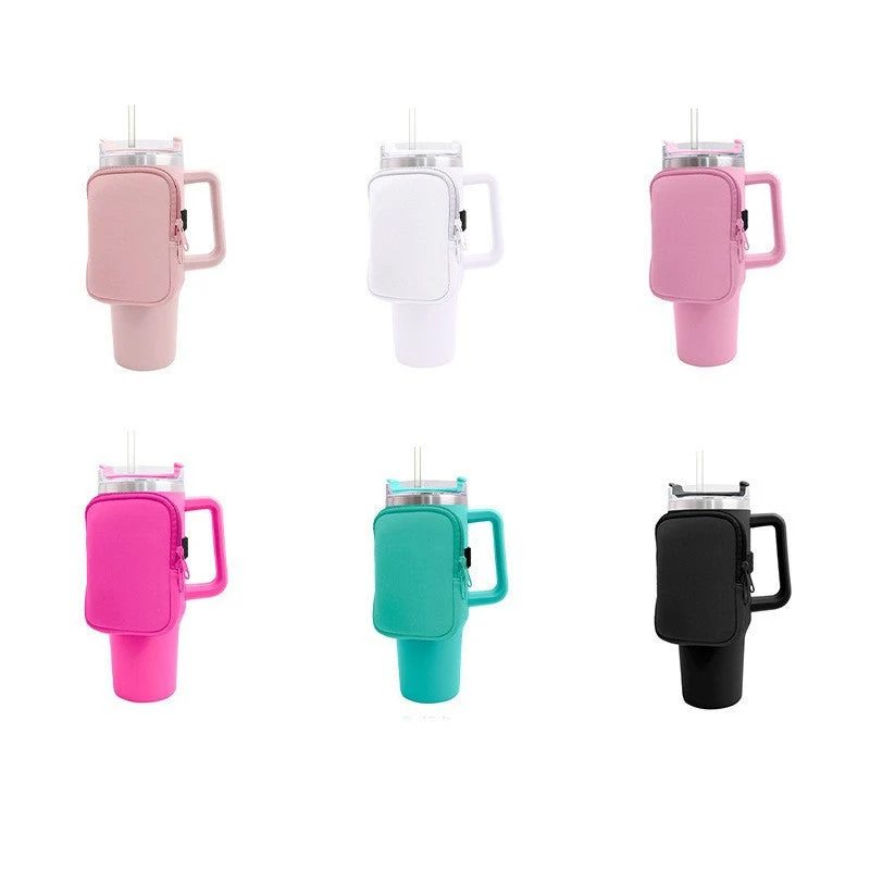 Unisex koppholder med praktisk lomme Luvikno