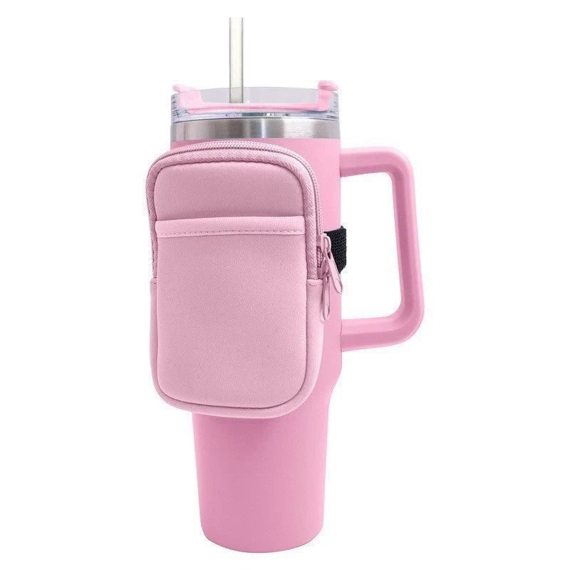 Unisex koppholder med praktisk lomme Luvikno