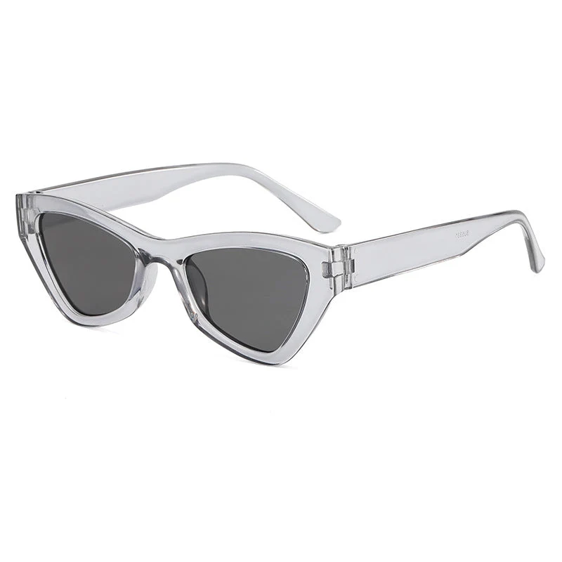 Damen trendy Cat-Eye solbrille Luvikno