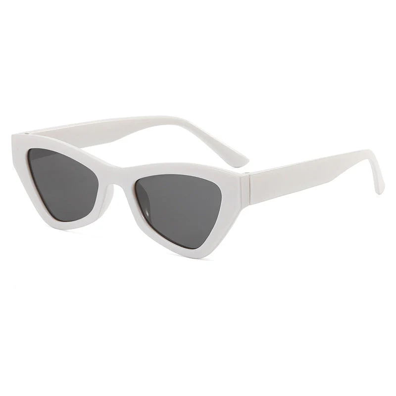 Damen trendy Cat-Eye solbrille Luvikno