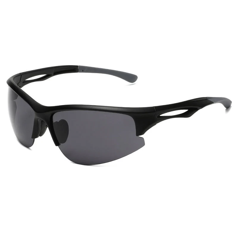 Dame Sporty solbrille med aerodynamisk design og polarisert linse Luvikno