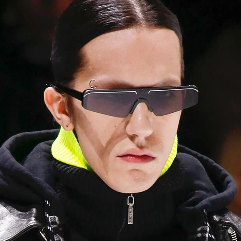 Dame Sporty Oversized Solbriller Luvikno