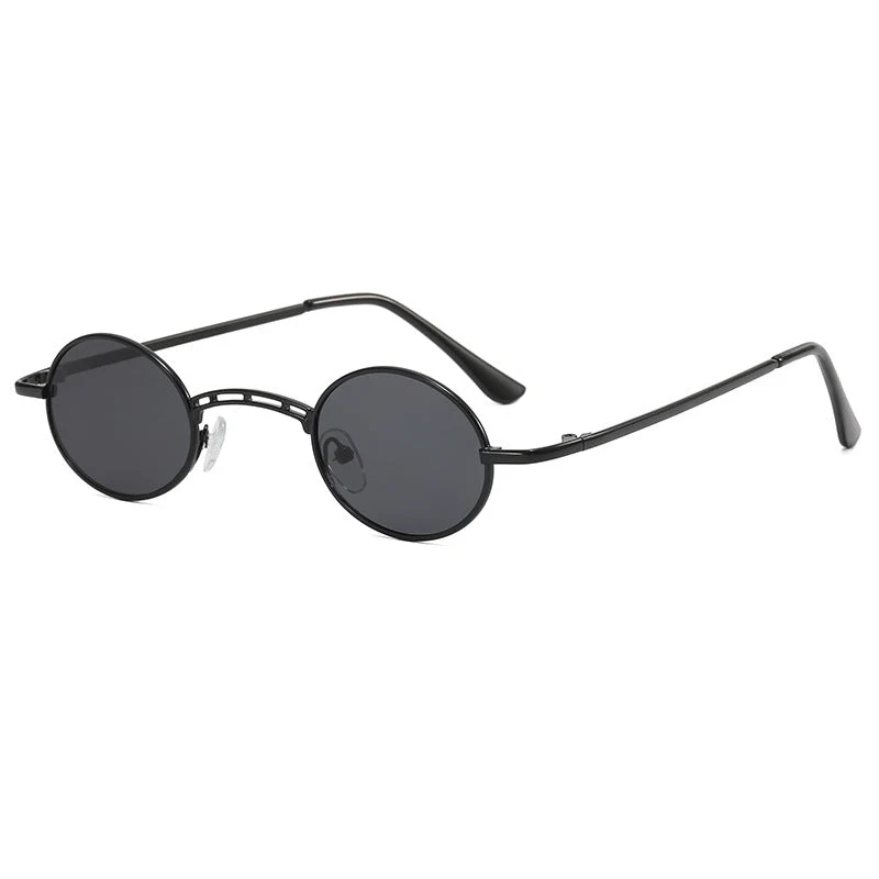 Dame rund fashion solbrille Luvikno