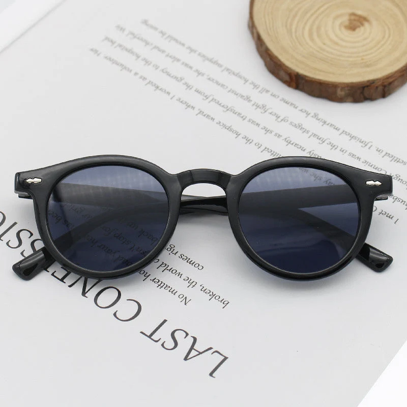 Damer Runde Solbriller med elegant design Luvikno