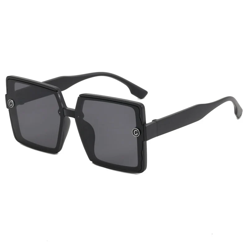 Dame kvadratisk solbrille med moderne design Luvikno