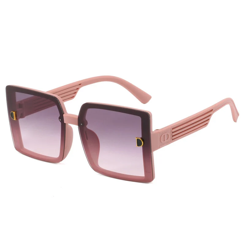 Dame firkantet solbrille med ergonomisk ramme og UV-beskyttelse Luvikno