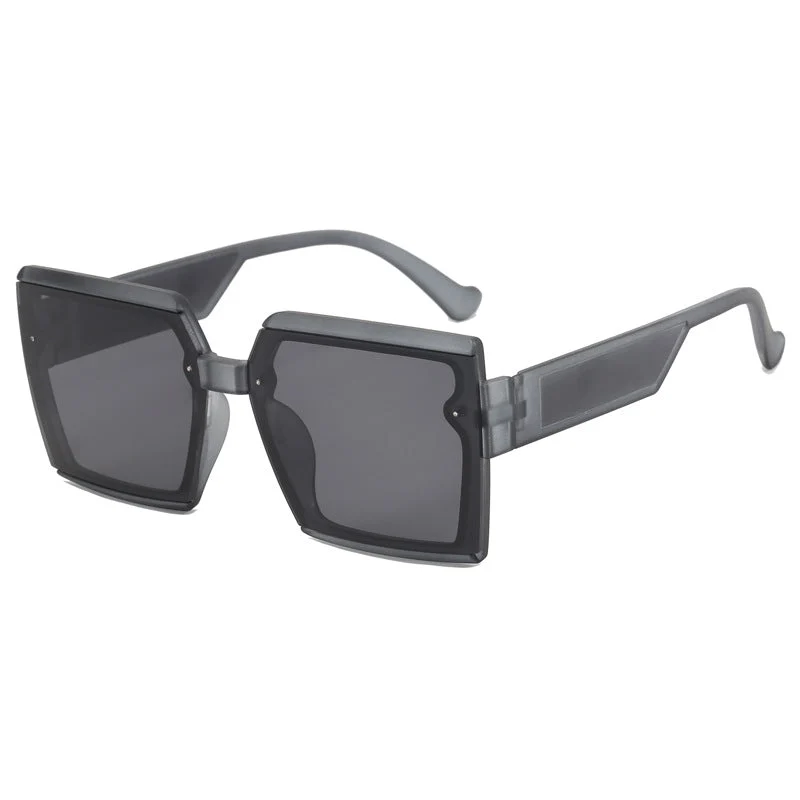 Dame firkantet moderne solbrille Luvikno