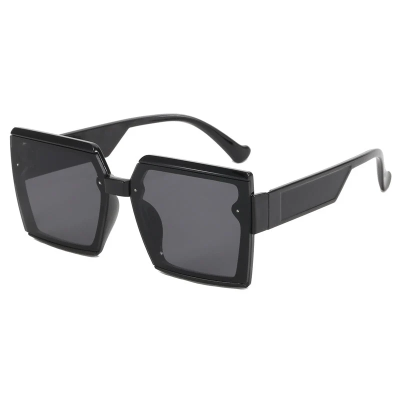 Dame firkantet moderne solbrille Luvikno