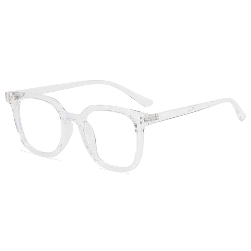 Dame kvadratisk designerbrille med tykk ramme og elegant profil Luvikno