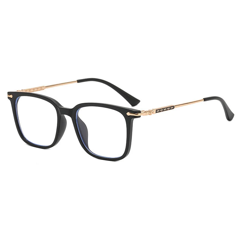 Dame firkantet designerbrille med elegant ramdesign Luvikno