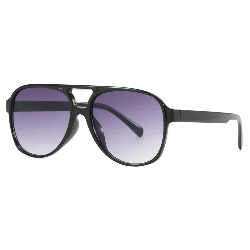 Dame Oversized Solbrille med sportslig design Luvikno