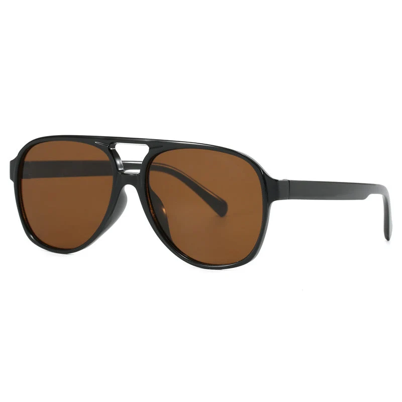 Dame Oversized Solbrille med sportslig design Luvikno