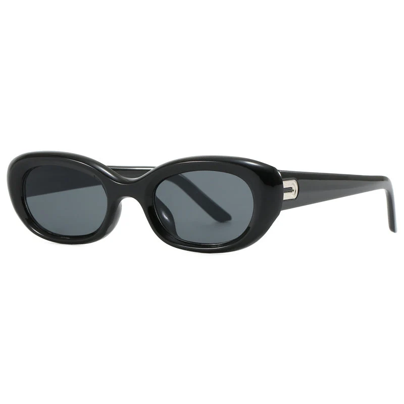 Dame moteriktig solbrille med oval design og UV-beskyttelse Luvikno