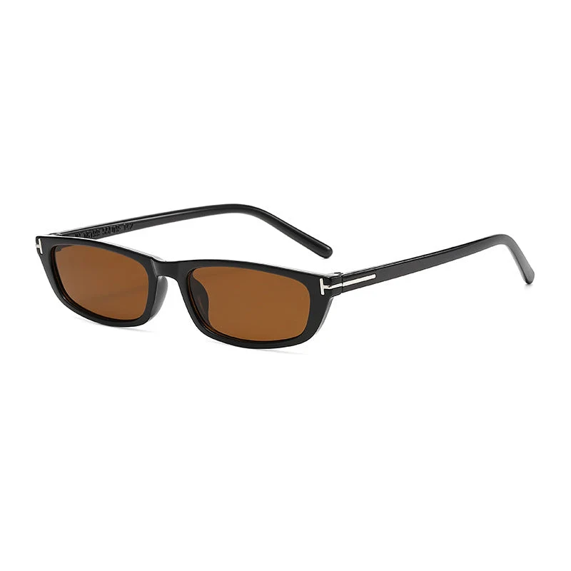 Dame moteriktig solbrille med elegant leopardmønster Luvikno