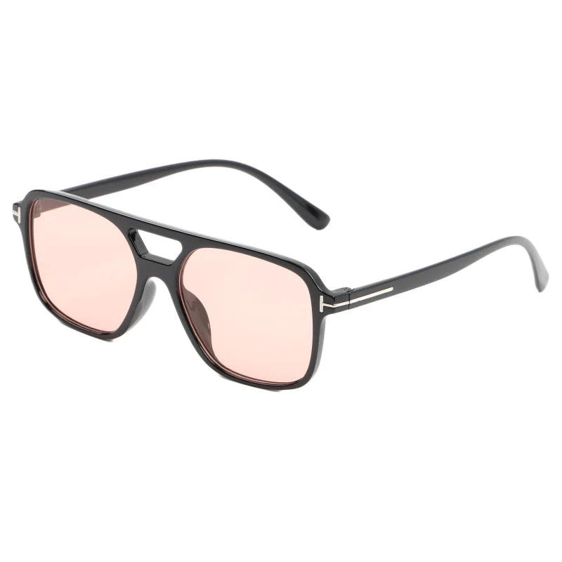 Dame moteriktig solbrille i trendy skilpadde-design Luvikno