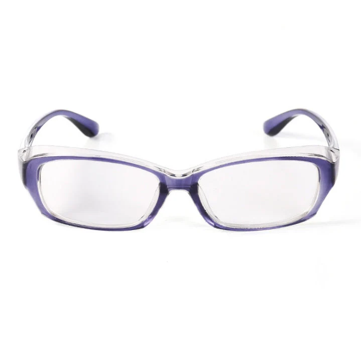 Dame stylish rektangulær brille med robust ramme Luvikno