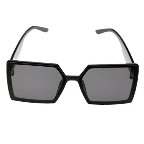 Dame Mote Oversized Solbriller med kantet design Luvikno