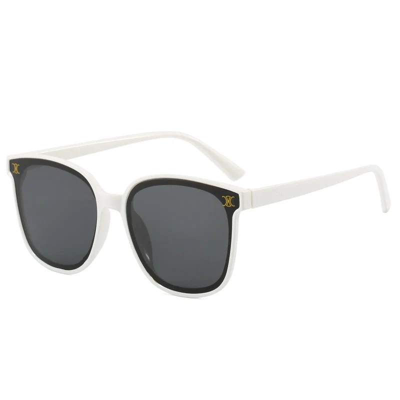 Dame Modische oversized solbrille med høy UV-beskyttelse Luvikno