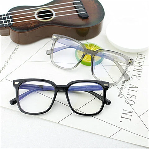 Dame moteriktig oversized solbrille med firkantet ramme og UV-beskyttelse Luvikno