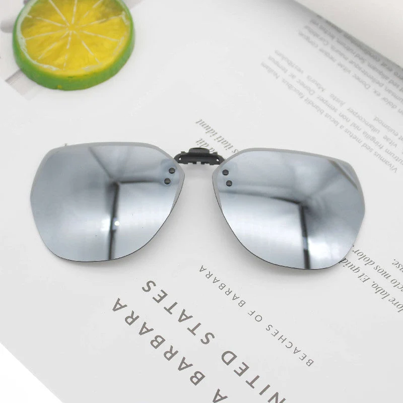 Dame moterik Oversized-solbrille med kvadratisk design Luvikno