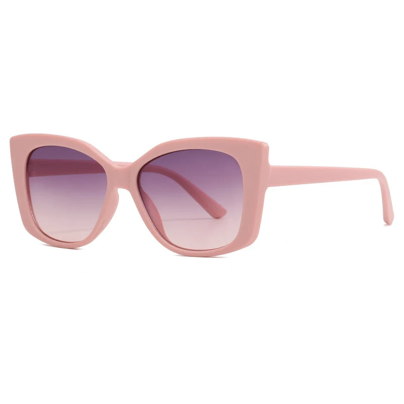Damer Modische Cat-Eye Solbriller med moderne design Luvikno