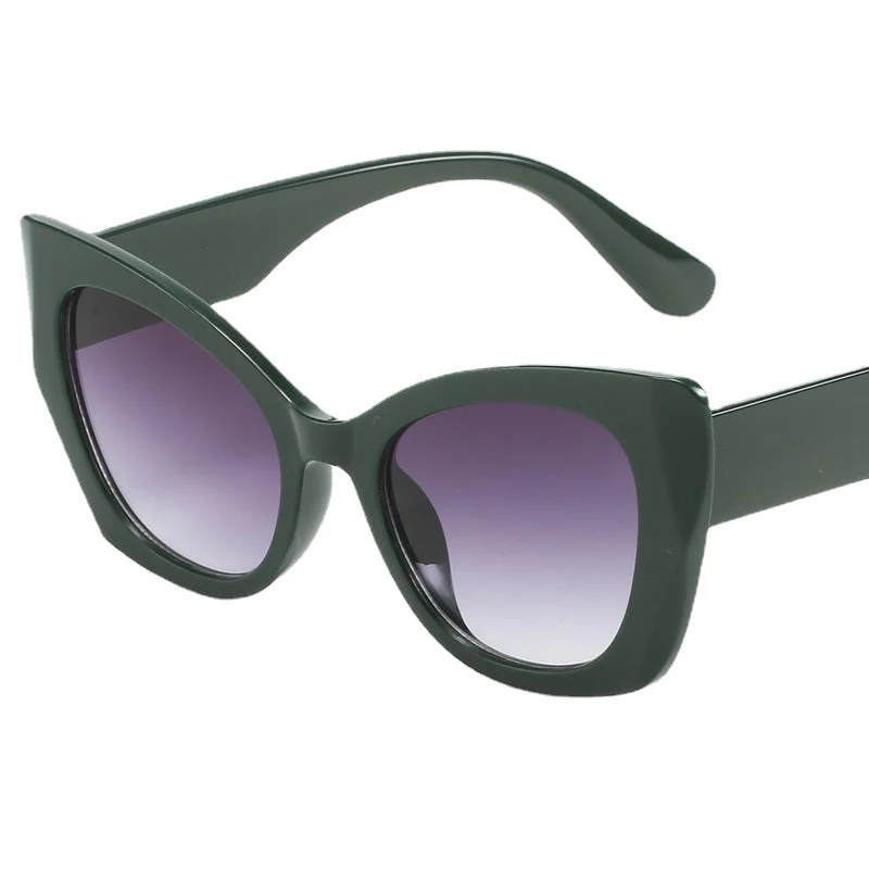 Dame Modische Cat-Eye Solbrille med elegant design Luvikno