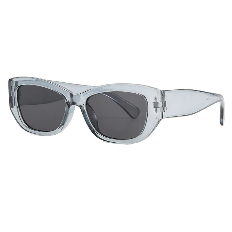Dame moderne Cat-Eye solbriller laget av robust plast Luvikno