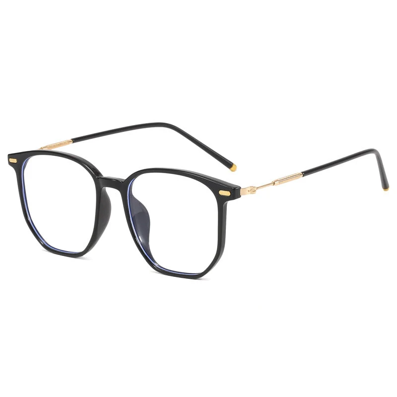 Dame Modisk Brille i tidløs kvadratisk design Luvikno